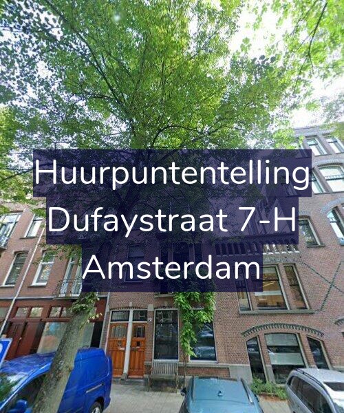 Foto gevel Huurpuntentelling voor Dufaystraat 7-H, Amsterdam