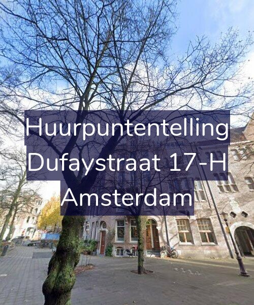 Foto gevel Huurpuntentelling voor Dufaystraat 17-H, Amsterdam
