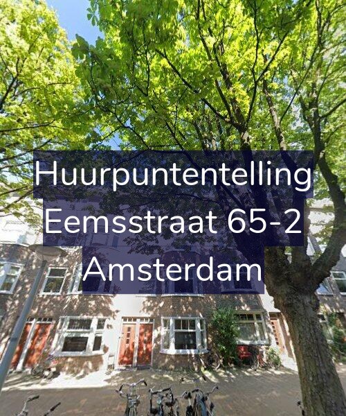 Foto gevel Huurpuntentelling voor Eemsstraat 65-2, Amsterdam