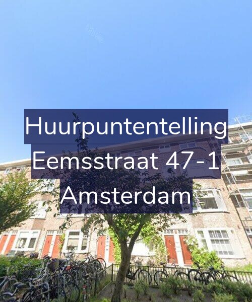 Foto gevel Huurpuntentelling voor Eemsstraat 47-1, Amsterdam