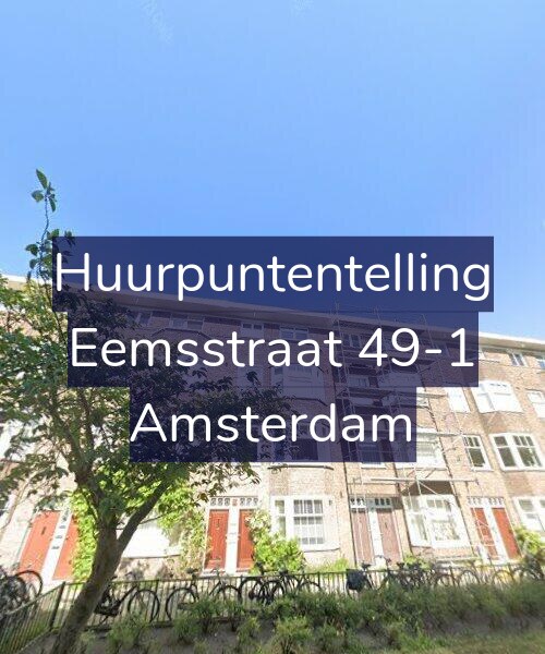 Foto gevel Huurpuntentelling voor Eemsstraat 49-1, Amsterdam