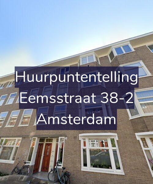 Foto gevel Huurpuntentelling voor Eemsstraat 38-2, Amsterdam