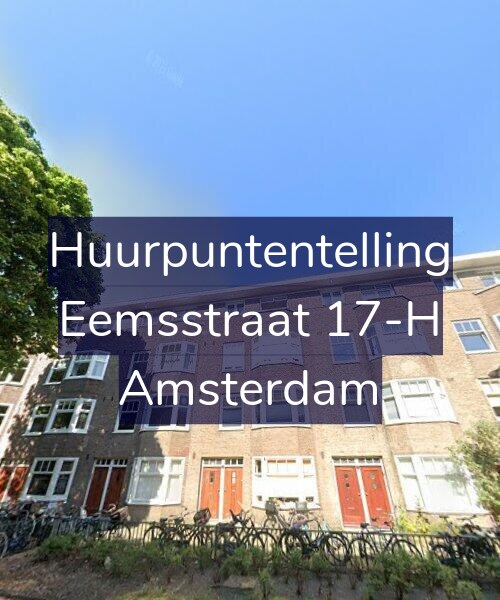 Foto gevel Huurpuntentelling voor Eemsstraat 17-H, Amsterdam
