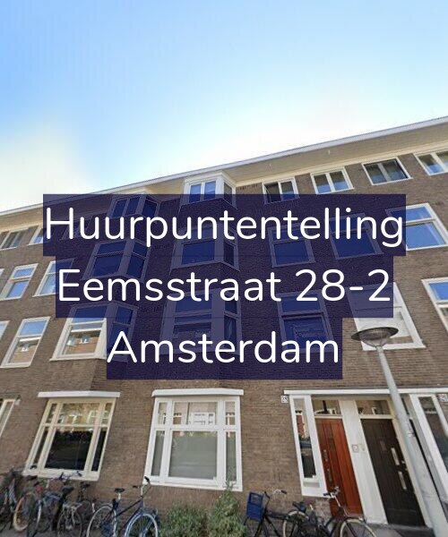 Foto gevel Huurpuntentelling voor Eemsstraat 28-2, Amsterdam