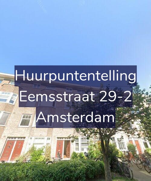 Foto gevel Huurpuntentelling voor Eemsstraat 29-2, Amsterdam