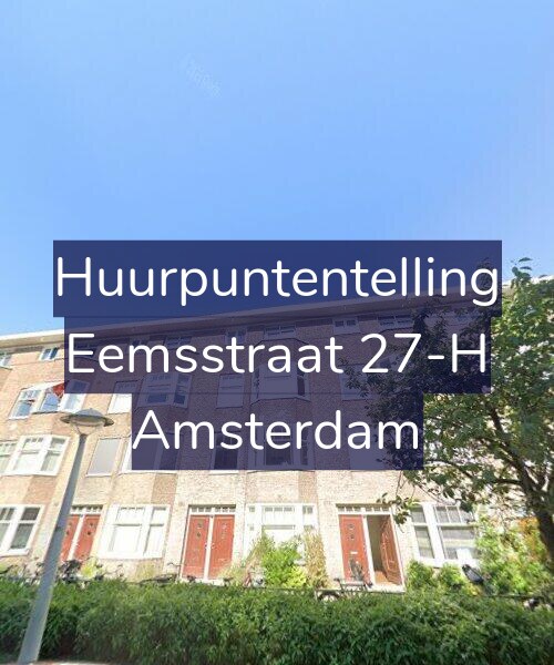 Foto gevel Huurpuntentelling voor Eemsstraat 27-H, Amsterdam