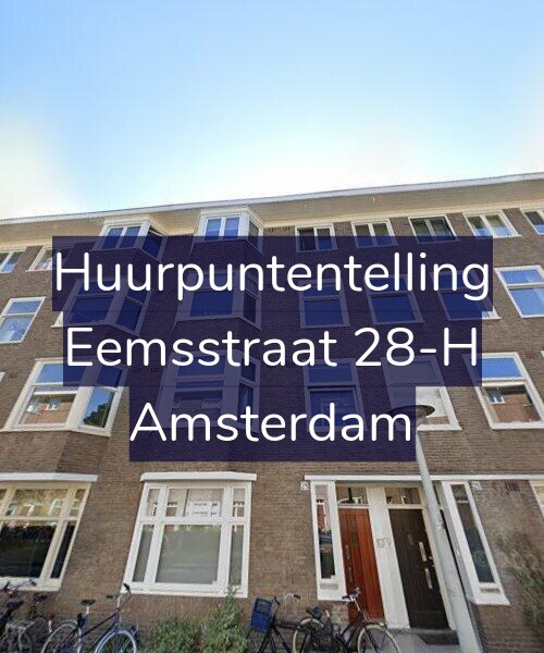 Foto gevel Huurpuntentelling voor Eemsstraat 28-H, Amsterdam