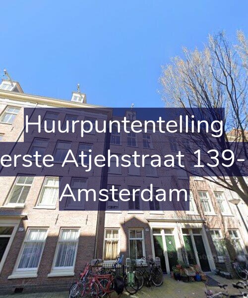 Foto gevel Huurpuntentelling voor Eerste Atjehstraat 139-C, Amsterdam