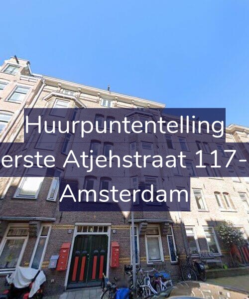Foto gevel Huurpuntentelling voor Eerste Atjehstraat 117-1, Amsterdam