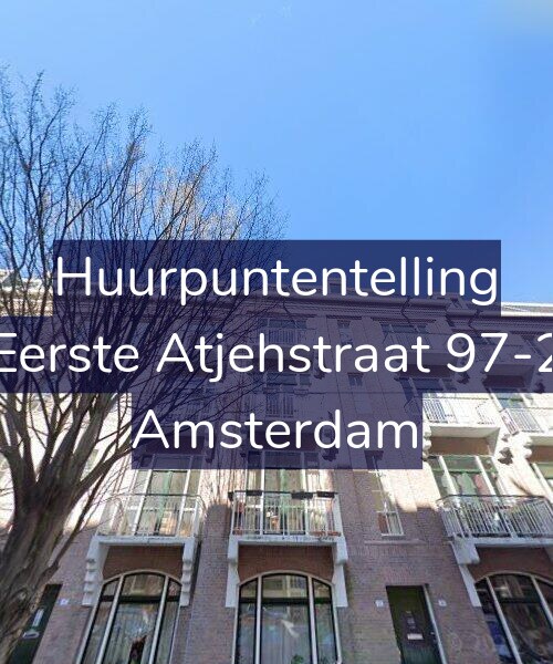 Foto gevel Huurpuntentelling voor Eerste Atjehstraat 97-2, Amsterdam
