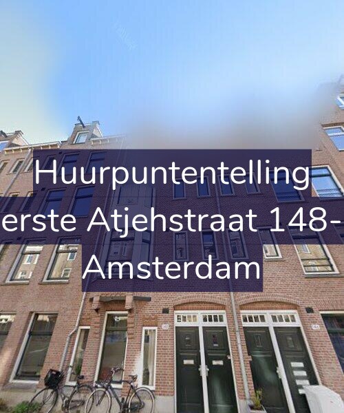 Foto gevel Huurpuntentelling voor Eerste Atjehstraat 148-1, Amsterdam