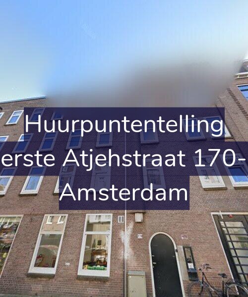 Foto gevel Huurpuntentelling voor Eerste Atjehstraat 170-3, Amsterdam