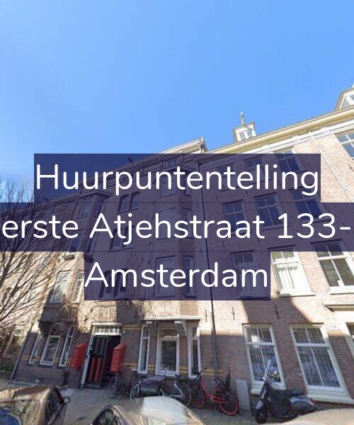 Foto gevel Huurpuntentelling voor Eerste Atjehstraat 133-3, Amsterdam