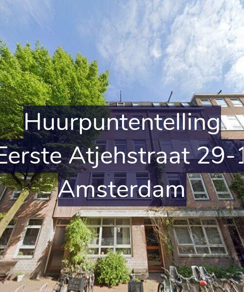 Foto gevel Huurpuntentelling voor Eerste Atjehstraat 29-1, Amsterdam