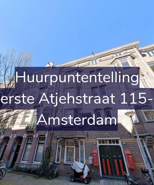 Foto gevel Huurpuntentelling voor Eerste Atjehstraat 115-1, Amsterdam