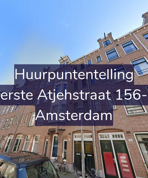 Foto gevel Huurpuntentelling voor Eerste Atjehstraat 156-3, Amsterdam