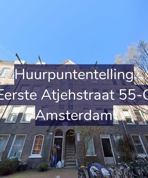 Foto gevel Huurpuntentelling voor Eerste Atjehstraat 55-C, Amsterdam