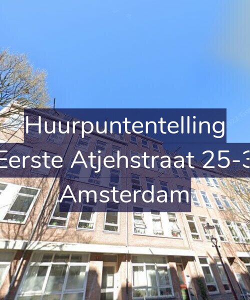 Foto gevel Huurpuntentelling voor Eerste Atjehstraat 25-3, Amsterdam