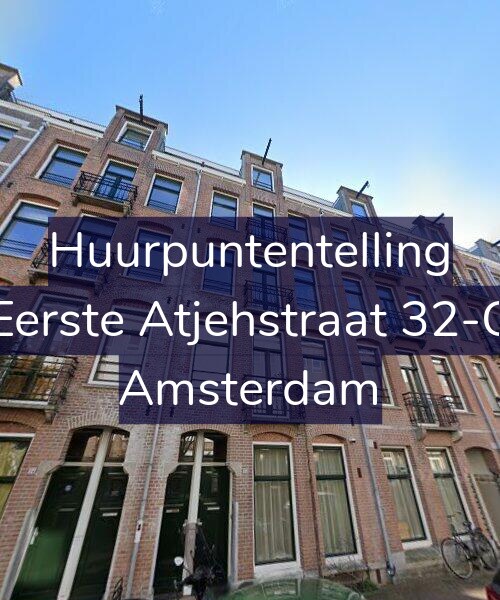 Foto gevel Huurpuntentelling voor Eerste Atjehstraat 32-C, Amsterdam