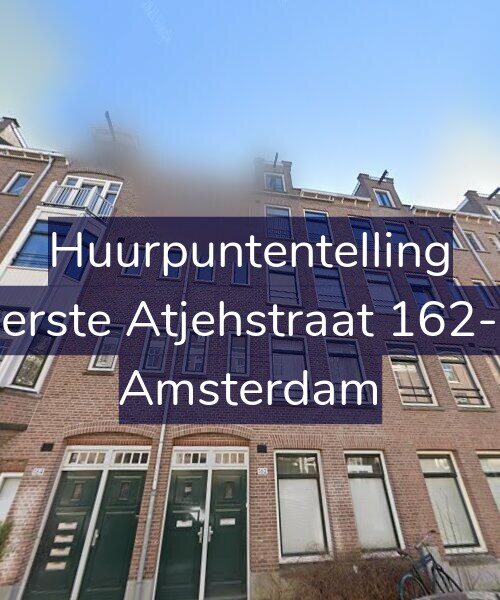 Foto gevel Huurpuntentelling voor Eerste Atjehstraat 162-3, Amsterdam