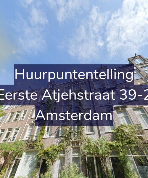 Foto gevel Huurpuntentelling voor Eerste Atjehstraat 39-2, Amsterdam