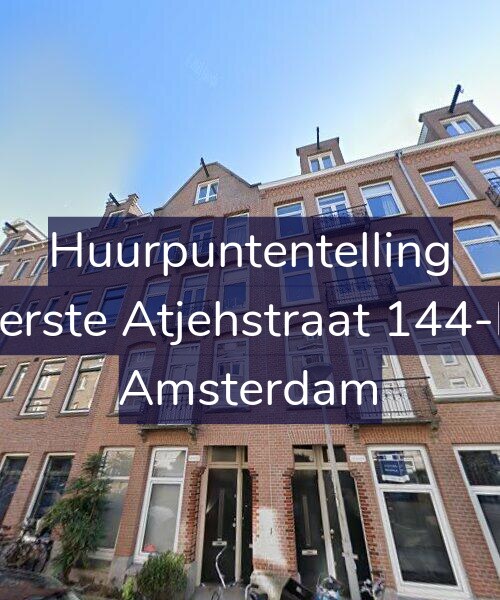 Foto gevel Huurpuntentelling voor Eerste Atjehstraat 144-D, Amsterdam
