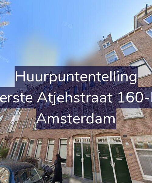 Foto gevel Huurpuntentelling voor Eerste Atjehstraat 160-H, Amsterdam