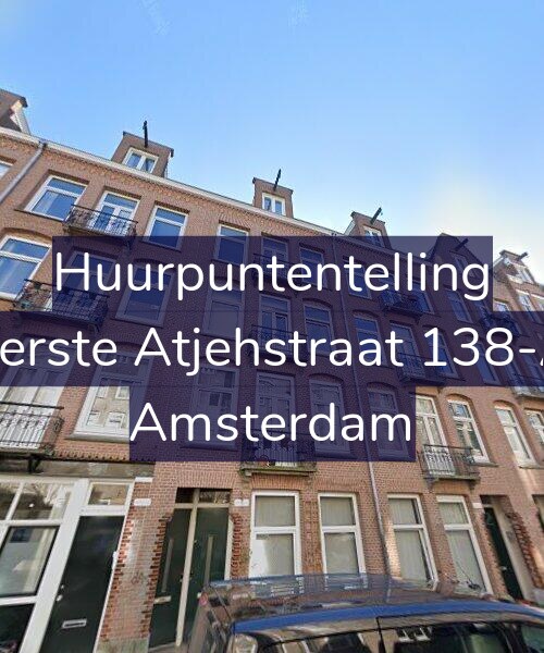 Foto gevel Huurpuntentelling voor Eerste Atjehstraat 138-A, Amsterdam