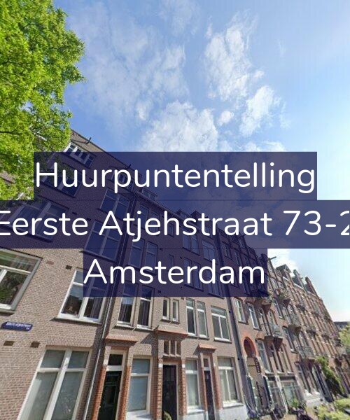 Foto gevel Huurpuntentelling voor Eerste Atjehstraat 73-2, Amsterdam