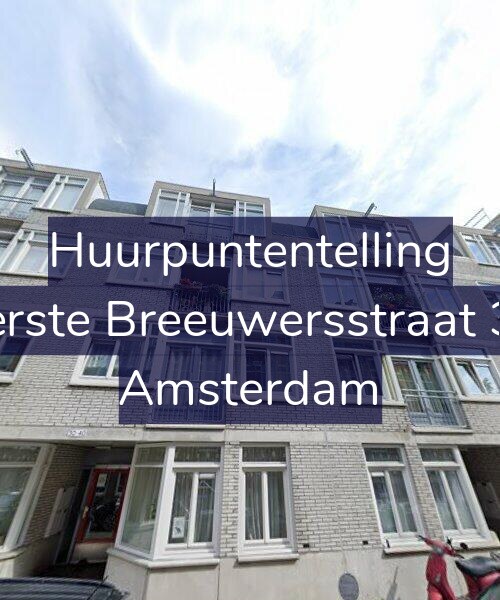 Foto gevel Huurpuntentelling voor Eerste Breeuwersstraat 30, Amsterdam