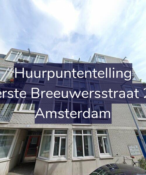 Foto gevel Huurpuntentelling voor Eerste Breeuwersstraat 24, Amsterdam