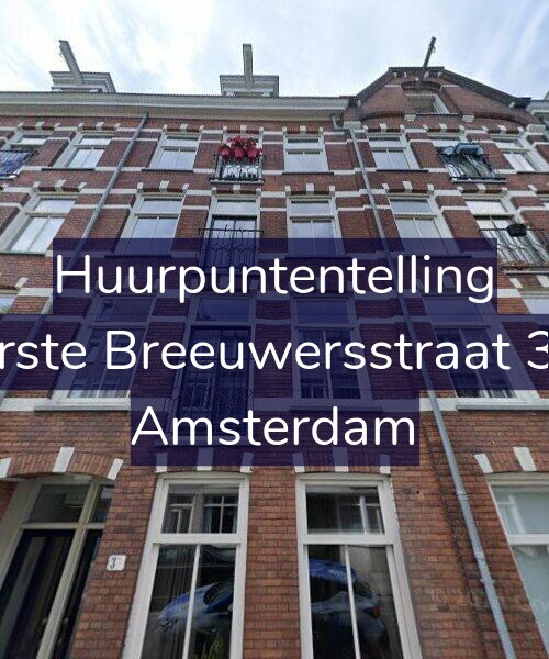 Foto gevel Huurpuntentelling voor Eerste Breeuwersstraat 3-4, Amsterdam