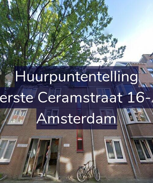 Foto gevel Huurpuntentelling voor Eerste Ceramstraat 16-A, Amsterdam