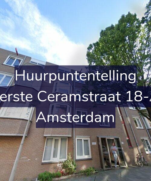 Foto gevel Huurpuntentelling voor Eerste Ceramstraat 18-A, Amsterdam