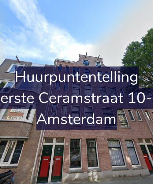 Foto gevel Huurpuntentelling voor Eerste Ceramstraat 10-2, Amsterdam