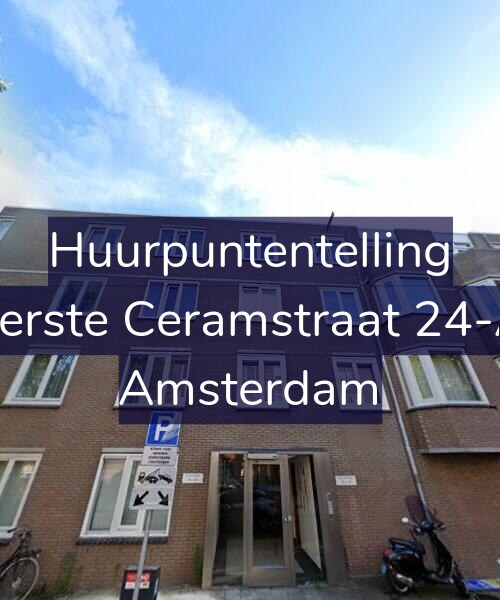 Foto gevel Huurpuntentelling voor Eerste Ceramstraat 24-A, Amsterdam