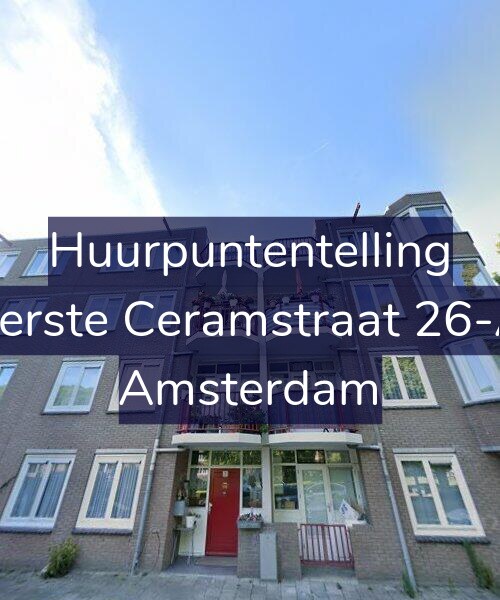 Foto gevel Huurpuntentelling voor Eerste Ceramstraat 26-A, Amsterdam