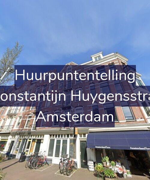 Foto gevel Huurpuntentelling voor Eerste Constantijn Huygensstraat 55-4, Amsterdam