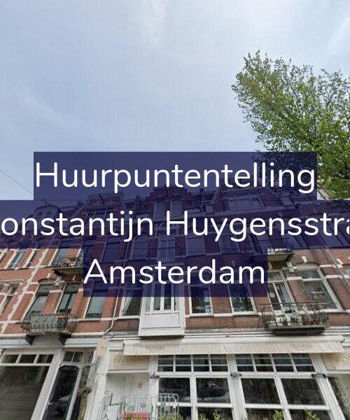Foto gevel Huurpuntentelling voor Eerste Constantijn Huygensstraat 35-2, Amsterdam