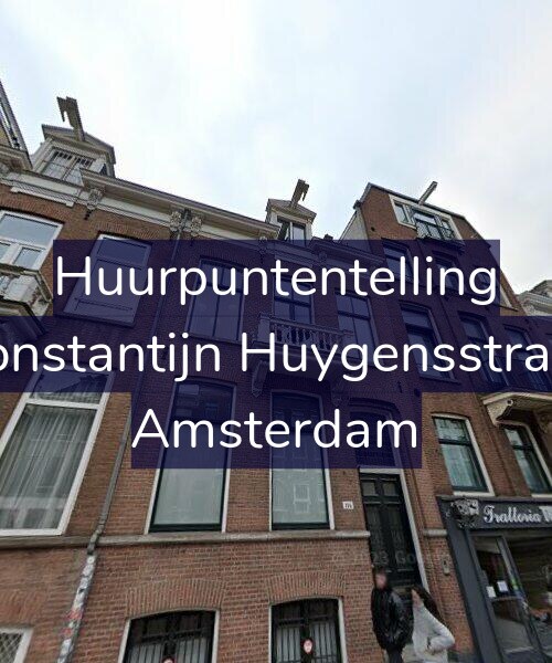 Foto gevel Huurpuntentelling voor Eerste Constantijn Huygensstraat 114-H, Amsterdam