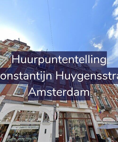 Foto gevel Huurpuntentelling voor Eerste Constantijn Huygensstraat 86-2, Amsterdam