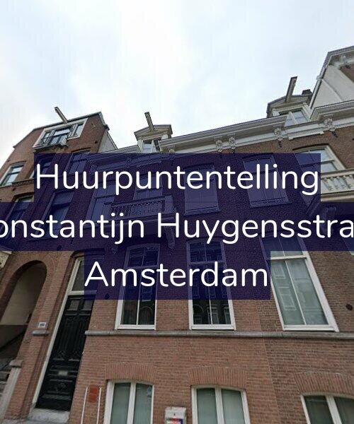Foto gevel Huurpuntentelling voor Eerste Constantijn Huygensstraat 110-1, Amsterdam