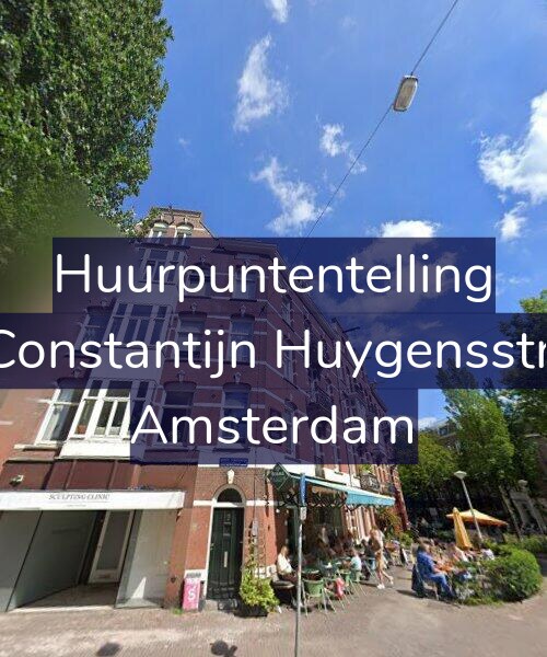 Foto gevel Huurpuntentelling voor Eerste Constantijn Huygensstraat 7-3, Amsterdam