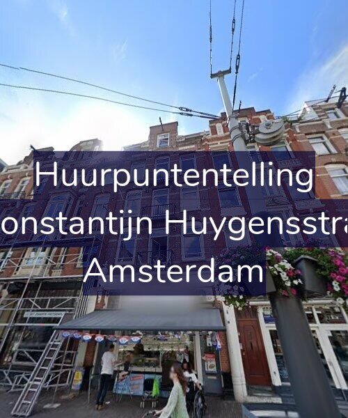 Foto gevel Huurpuntentelling voor Eerste Constantijn Huygensstraat 92-1, Amsterdam