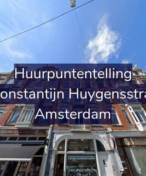 Foto gevel Huurpuntentelling voor Eerste Constantijn Huygensstraat 88-3, Amsterdam