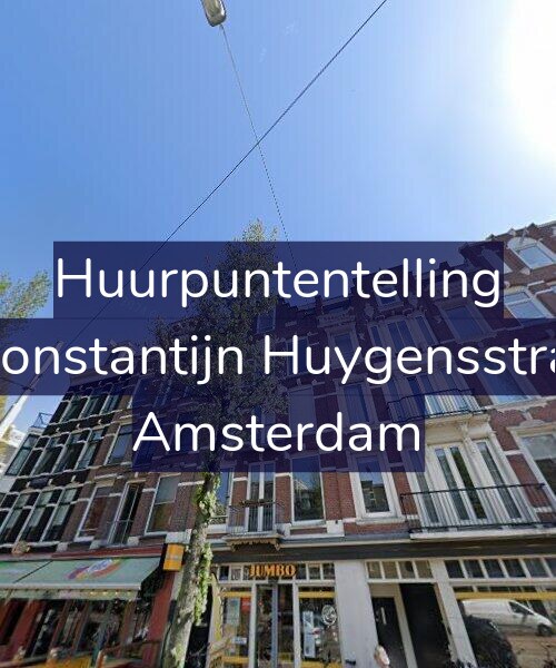 Foto gevel Huurpuntentelling voor Eerste Constantijn Huygensstraat 49-2, Amsterdam