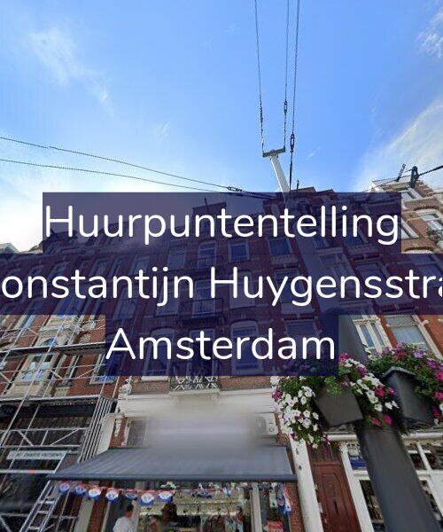 Foto gevel Huurpuntentelling voor Eerste Constantijn Huygensstraat 92-3, Amsterdam