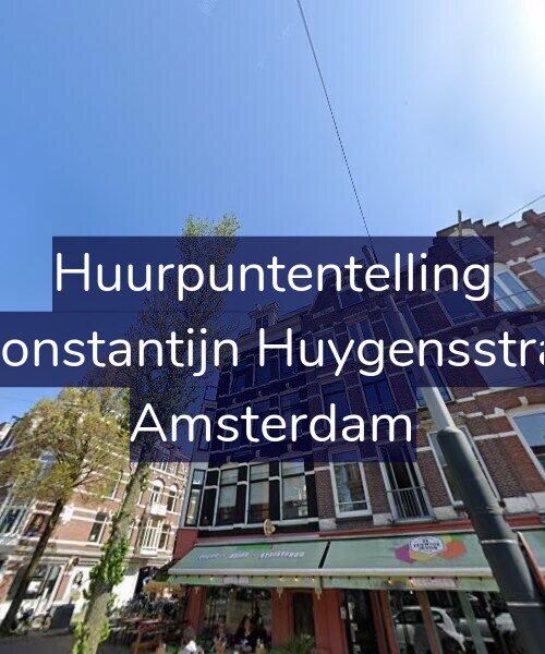Foto gevel Huurpuntentelling voor Eerste Constantijn Huygensstraat 45-3, Amsterdam
