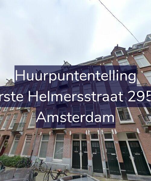 Foto gevel Huurpuntentelling voor Eerste Helmersstraat 295-4, Amsterdam