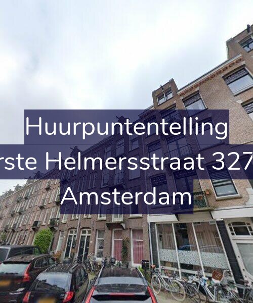 Foto gevel Huurpuntentelling voor Eerste Helmersstraat 327-H, Amsterdam
